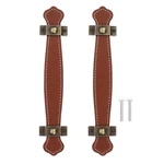 Coheali 2PCS Vintage Replacement Trunk Handles Leather Cabinet Drawer.... Fixed Price $18.65.