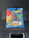 Vintage 1995 Hot Wheels Metallic Paint Pull Back Action Racers Silver Pantera. Fixed Price $19.96.