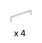 *4* Richelieu Lambton 7-9/16 In. Brushed Nickel Modern Rectangular Bar Pull. Fixed Price $19.99.