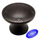 *5 Pack* Cosmas Oil Rubbed Bronze Cabinet Knobs #9462ORB. Fixed Price $6.55.