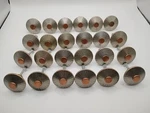 Lot Of 24 Vtg Antique Copper Cabinet Drawer Knobs Pulls Art Deco. Fixed Price $79.69.