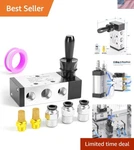 Aluminum 5-WAY Position Air Control Valve Manual Push-pull 4H210-08. Fixed Price $30.39.