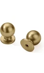 10 Pack Champagne Bronze Cabinet Knobs Inch Single Hole Handles. Fixed Price $21.99.