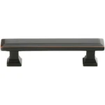 Emtek Geometric Rectangular 10 In Cab Pull. Fixed Price $53.54.