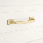 Signature Hardware EH1085.4.SBS Toulouse 3-3/4 Inch C2C Cabinet Pull-satin Brass. Fixed Price $11.69.