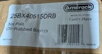 Case Of 25 Amerock Bar Pull BP40515ORB Oil-rubbed Bronze 3" Centers (T1BW). Fixed Price $29.00.