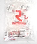 Lot Of 10 Richelieu Traditional Cabinet Knobs 1-3/16" Dia Chrome Finish. Fixed Price $10.88.