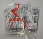 Richelieu Contemporary Handle Pull Matte Chrome Steel 4" Center Pack Of 10. Fixed Price $8.99.