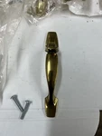 New Lot Of 17BELWITH Aged Brass Cabinet Dresser Drawer Pull 3 Mount P441-LP Usa. Fixed Price $24.50.