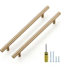 Ravinte 5 Pack Kitchen Cabinet Handles Champagne Bronze 7-1/2 Inch Hole Center. Fixed Price $9.98.