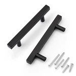 Knobwell 10 Pack Black Square Kitchen Cabinet Pulls, 3-1/2 Inch Hole Center,. Fixed Price $21.32.