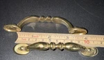 2 Pcs Amerock 1303-01 Traditional Burnished Brass Handel Pulls No Screws. Fixed Price $8.00.