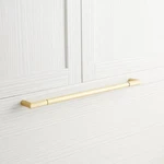 Signature Hardware 12 Lunata Solid Brass Appliance Pull - Satin. Fixed Price $54.99.