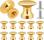 Kalione 12 Pcs Small Cabinet Mini Drawer Pulls Knobs, Gold Jewelry Box. Fixed Price $15.00.