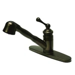 KB3895BL Single-handle Pull-out Kitchen Faucet, Oil Rubbed Bronze,. Fixed Price $187.48.