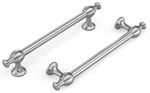 Rergy 10 Pack 6.5" Brushed Nickel Cabinet Pulls Center Hole Zinc Alloy. Fixed Price $35.99.