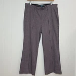 Eva Franco Anthropologie Pants Womens Xl Black Motif Houndstooth Flare Pull On. Fixed Price $44.07.