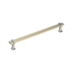 Amerock Overton 12 Inch (305MM) Centertocenter Golden Champagne/satin Nickel. Fixed Price $81.00.