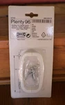 New Nib Pair Of Vintage 1990S Ikea Plenty 96 White Metal Cabinet Drawer Handles. Fixed Price $29.99.