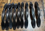 9 Black Twisted Cabinet Drawer Pull Handles Kitchen Hardware Berossa. Fixed Price $16.99.