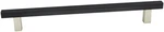 Alno D2905-18-MN/MB Quadrato 18" Appliance Pull Grooved Nickel/matte Black. Fixed Price $111.96.