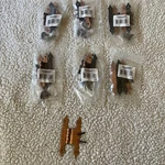 12 Liberty Hardware Copper Forged Hinges H09050CAC 6 Pairs. Fixed Price $22.99.