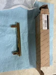 Baldwin 4417003BIN Octagonal 4" Center To Bar Cabinet Pull - Brass. Fixed Price $26.49.