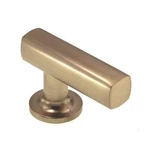 Emtek Freestone 1 7/8" Finger Pull Cabinet Knob Satin Brass Solid 86452US4. Fixed Price $12.30.