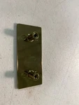 Schaub 1209-SSB Euro Modern Knurled Cabinet Pull, Satin Brass, Made Brazil. Fixed Price $15.75.