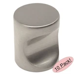 10 Pack - Cosmas Cabinet Hardware Satin Nickel Finger Pull #3312SN. Fixed Price $15.30.