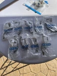 Lot Nos Amerock BP29295AS 96MM Antique Silver Pulls New In Package. Fixed Price $44.99.