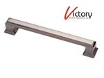 New Sapphire Octa Modern Pull Handles SP-2044A-192-SN Lot Of 10 7.5" Nickel. Fixed Price $18.99.