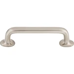 Aspen Ii Rounded 4" Center To Cabinet Bar Pull Brushed Satin Nickel. Fixed Price $30.96.