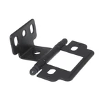 Amerock Dull Black Full Inset Partial Wrap Hinge Ball Tip 3/4" Door PK3180TBFB. Fixed Price $7.22.