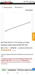 Amerock BP19017-SS Stainless Steel 21-7/16" Cabinet Bar Pull. Fixed Price $15.00.