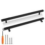 Redunest Cabinet Matte Black Handles Square Drawer Pulls, 10 Pack. Fixed Price $67.80.