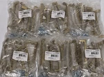 60) Franklin Brushed Brass P40824K-117-C Notched Cabinet Drawer Handles Pulls. Fixed Price $44.00.