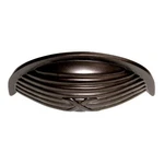 Top Knobs Edwardian Ribbon & Reed Drawer Cup Pull 3" Ctr Oil-rubbed Bronze M940. Fixed Price $17.08.