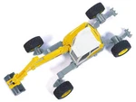 Menzi Muck M545 Walking Excavator Yellow With White Top 1/50 Diecast Model By Si. Fixed Price $68.12.