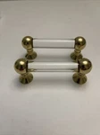 Baldwin 4343030 Cabinet Pull Center Crystal- One Pair. Fixed Price $50.00.
