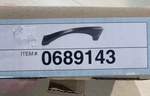Allen+roth 3.8 In. Black Satin Finish Cabinet Drawer Pull 0689143 Nip. Fixed Price $5.99.
