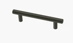 Brainerd BAR096W-FB-SP Flat Black 3-3/4" Cylindrical Steel Cabinet PULL-6PK. Fixed Price $14.99.