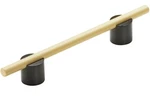Amerock BP7414128MBMG Transcendent 5-1/16 Inch Bar Cabinet Pull Black & Gold. Fixed Price $26.00.
