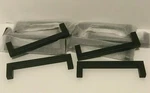 10 Pk Goldenwarm Black Square Cabinet Pull Drawer Handle LSJ12BK128, 5 Centers. Fixed Price $16.99.