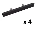 *4* Liberty Inclination Adjusta-pull 2" To 8-13/16" Matte Black Drawer Pulls. Fixed Price $25.99.