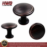 10 Pack Round Cabinet Knob Pull Handle Kitchen Bath Rubbed Bronze Popular. Fixed Price $11.22.