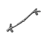 2 Pack Silver Twig Pulls Branch Zinc Alloy Decorative Cabinet Wardrobe Furnit.... Fixed Price $19.60.