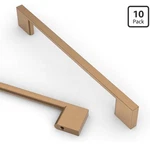 Asidrama 10 Pack 6.3 INCH(160MM) Champagne Bronze Kitchen Cabinet Handles. Fixed Price $27.59.