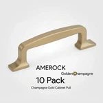 Amerock Westerly 3 (76 Mm) Golden Champagne Cabinet Pull, 10 Pack. Fixed Price $48.00.