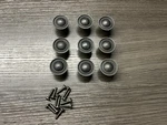 9 Keeler Kbc Brass Gray Hardware Mcm Drawer Pull Cabinet Knob 1.25 (7). Fixed Price $22.00.
